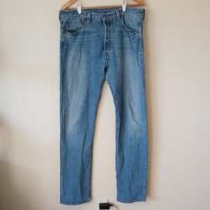 Levis Button Fly 501 Jeans 34x34